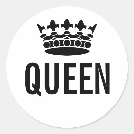 QUEEN Sticker (Vorderseite)