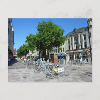 Queen Street Cardiff Postkarte