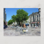 Queen Street Cardiff Postkarte (Vorderseite)