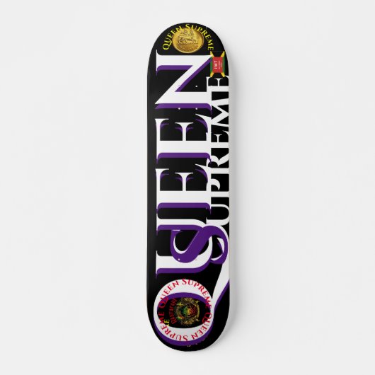 QUEEN SUPREME JMT 7 3/4" Skateboarddecke Skateboard (Vorne)