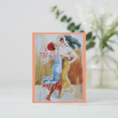 Queen Tango Postkarte (Stehend Vorderseite)