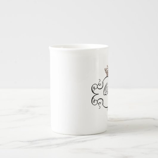 "Queen" Tiara China Tasse (Vorderseite)