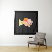 QUEEN TRAGEN EINEN GESCHMACKSMASK Pop Kunst Wandteppich (Beispiel (Horizontal))