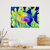 Queen Triggerfish Poster (Küche)