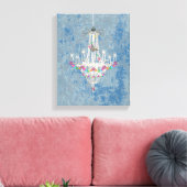 Queen Vibes CHANGE COLOR - Wrapped Canvas Leinwanddruck (Insitu (Wohnzimmer))