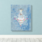Queen Vibes CHANGE COLOR - Wrapped Canvas Leinwanddruck (Insitu (Holzboden))