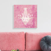 Queen Vibes CHANGE FARBE ~ Wrapped Canvas Leinwanddruck (Insitu (Wohnzimmer))