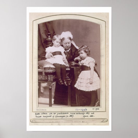 Queen Victoria (1819-1901) with her grandchildren, Poster (Vorne)
