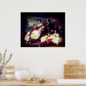 Queen Victoria and Prince Albert – Royal family Poster (Küche)