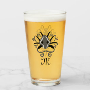 Queen Victoria Black Kraken Glas