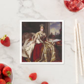 QUEEN VICTORIA BLUTET EIN PINKBUBBEL GUM SERVIETTE (Beispiel)