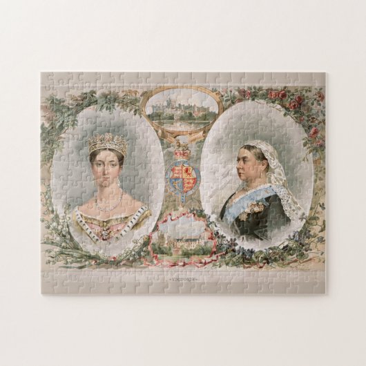 Queen Victoria Golden Jubilee Poster Puzzle (Horizontal)