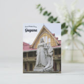 Queen Victoria High Court Georgetown Guyana Postkarte (Stehend Vorderseite)