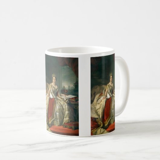 Queen Victoria Kaffeetasse (VorderseiteRechts)