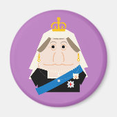 Queen Victoria Magnet (Vorne)