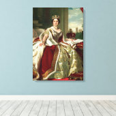 Queen Victoria Portrait Leinwanddruck (Insitu (Holzboden))