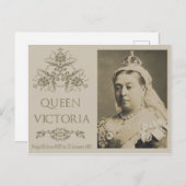 Queen Victoria Postcard Postkarte (Vorne/Hinten)