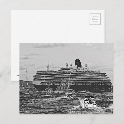 Queen Victoria Postkarte (Vorne/Hinten)