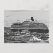 Queen Victoria Postkarte (Vorderseite)