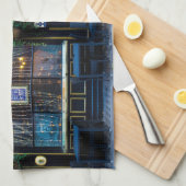 Queen Victoria Pub Geschirrtuch (Viertel Falte)