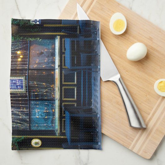 Queen Victoria Pub Geschirrtuch (Viertel Falte)