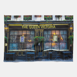 Queen Victoria Pub Geschirrtuch