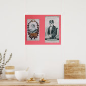 Queen Victoria und Prince Albert Lesezeichen Poster (Küche)