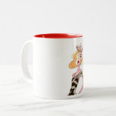 QUEEN von ziemlich viel - sagen Sie einfach den zw Zweifarbige Tasse (Vorderseite Links)