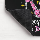 Queen Was Born In November Cute Funny Happy Birthd Mousepad (Ecke)