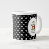 Queen Westie Dog West Highland White Terrier Jumbo-Tasse (Vorderseite Rechts)