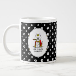 Queen Westie Dog West Highland White Terrier Jumbo-Tasse