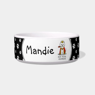 Queen Westie Dog West Highland White Terrier Napf