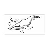 Queen Whale Gummistempel (Prägung)