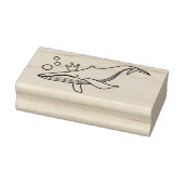Queen Whale Gummistempel (Stempel)