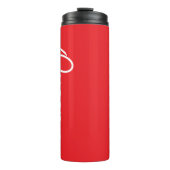 Queen With Crown Thermosbecher (Vorderseite)