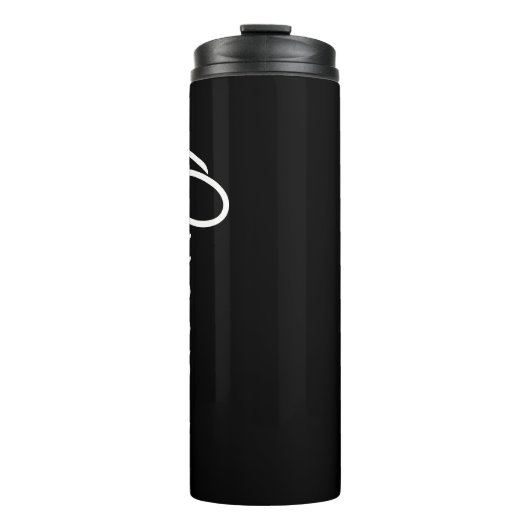 Queen With Crown Thermosbecher (Vorderseite)