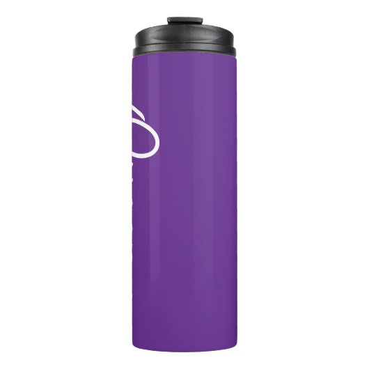 Queen With Crown Thermosbecher (Vorderseite)