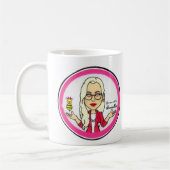 QueenBeeing Kaffee-Tasse Kaffeetasse (Links)