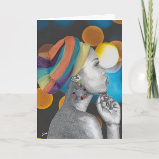 QUEENCONFIDENCE Muttertagskarte Karte (Vorderseite)