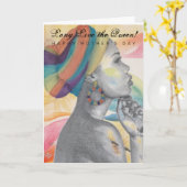 QUEENCONFIDENCE Muttertagskarte Karte (Gelbe Blume)