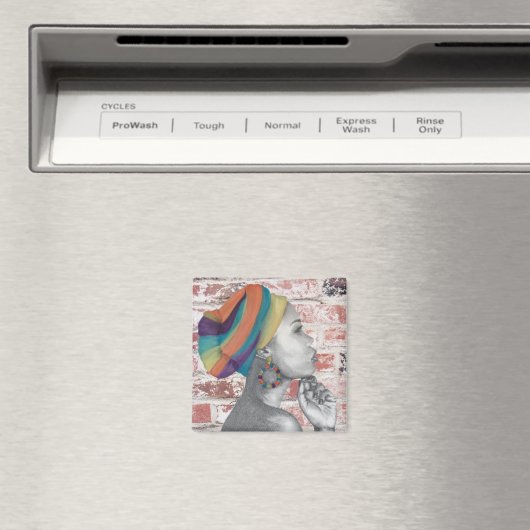 QUEENCONFIDENCE Original Art Magnet (In Situ (Geschirrspüler))