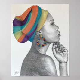 QUEENCONFIDENCE Premium Canvas Print (8x10) Poster