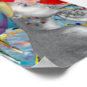 QUEENCONFIDENCE Premium Leinwand Matte Poster (12x (Ecke)