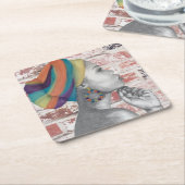 QUEENCONFIDENCE - Untersetzer (angewinkelt)