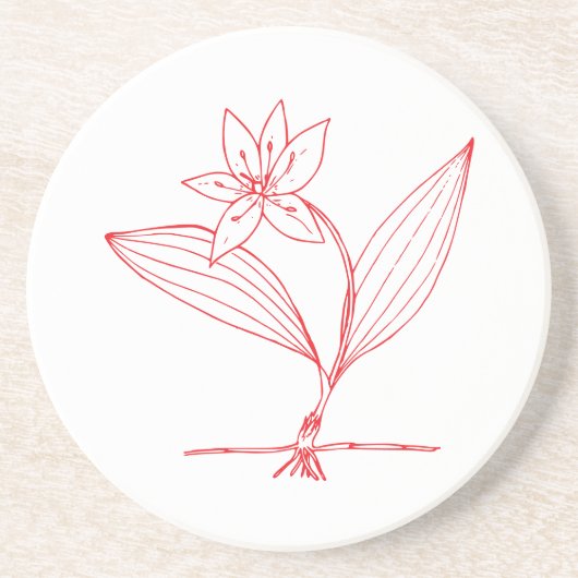 Queencup Beadlily Untersetzer (Vorne)