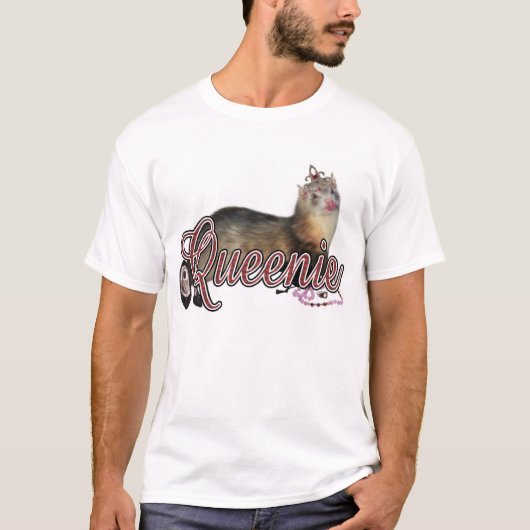 Queenie Frettchen T-Shirt (Vorderseite)