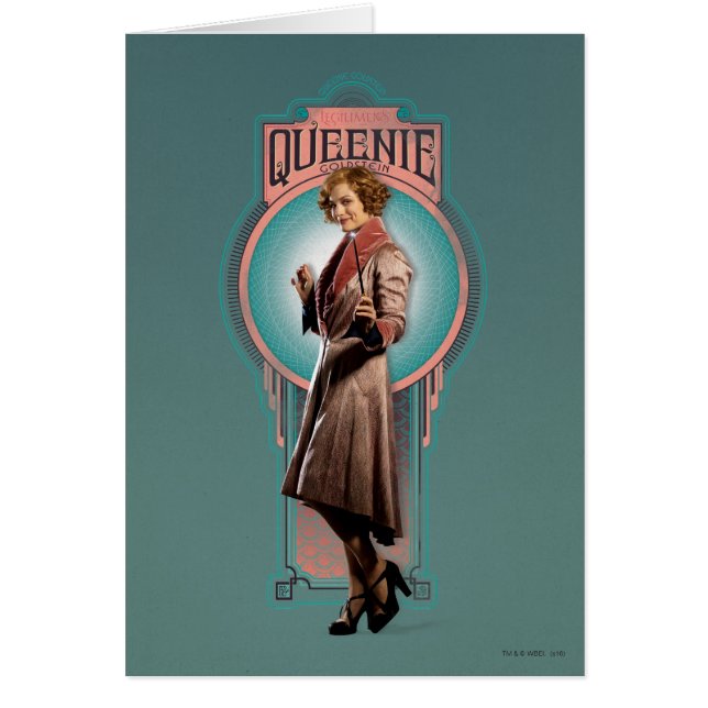 QUEENIE GOLDSTEIN™ Art-Deco-Panel (Vorne)