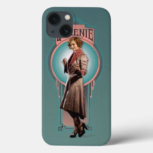QUEENIE GOLDSTEIN™ Art-Deco-Panel Case-Mate iPhone Hülle (Rückseite)