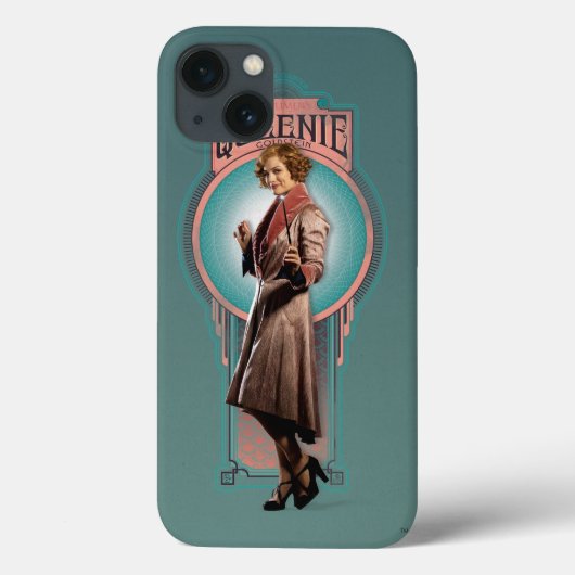QUEENIE GOLDSTEIN™ Art-Deco-Panel Case-Mate iPhone Hülle (Rückseite)
