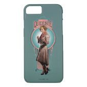 QUEENIE GOLDSTEIN™ Art-Deco-Panel Case-Mate iPhone Hülle (Rückseite)